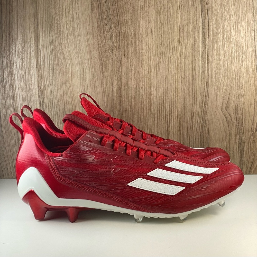 Adidas Adizero 2022 Football Cleats Power Red HP8749 Men’s Size 13